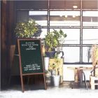 Caballete publicitario de pizarra