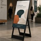 Caballete digital con pantalla Lumistand