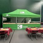 Carpa plegable con mostrador Stand 4 x 6 metros