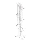 Expositor en zig zag de metacrilato