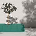 macetero Sarek verde