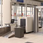 Contenedor para objetos prohibidos aeropuertos