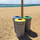 Papelera de reciclaje exterior