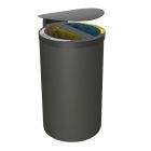 papelera reciclaje acero