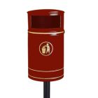 Papelera urbana de exterior 40 litros Tauro