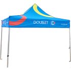 Promo carpa Ecoline abierta 3x3 m con techo impresión digital