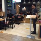 Atril portamenú de pie Catálogo