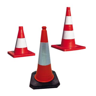 Conos de señalización de PVC o polietileno