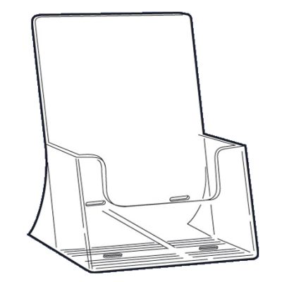 Expositores de sobremesa un nivel