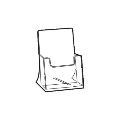 Tarjetero vertical en metacrilato