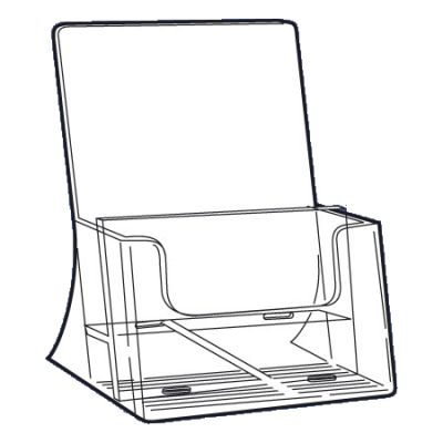 Expositores de sobremesa dos niveles