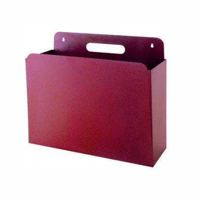 Papelera metálica de pared Cuadra 12 litros