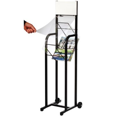 Expositor de revistas para interior y exterior Rainy