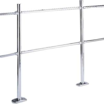 Poste y barra Separadora control accesos Pass