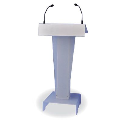 Atril de pie para conferencias en metacrilato