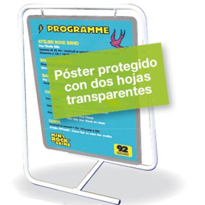 Portaposter Stop Acera