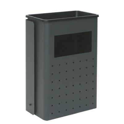 Papelera con cenicero mural Swing