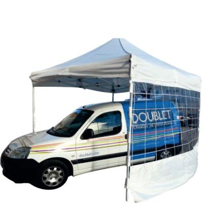 Ventanas transparentes para carpa