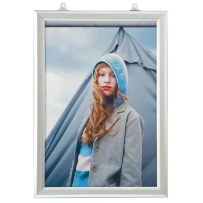 Portaposter Slide In doble cara