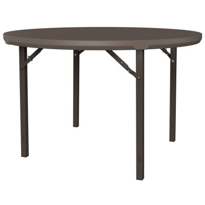 Mesa plegable redonda 122 Duralight Premium