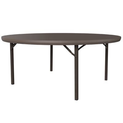 Mesa Plegable Redonda 183 Duralight Premium