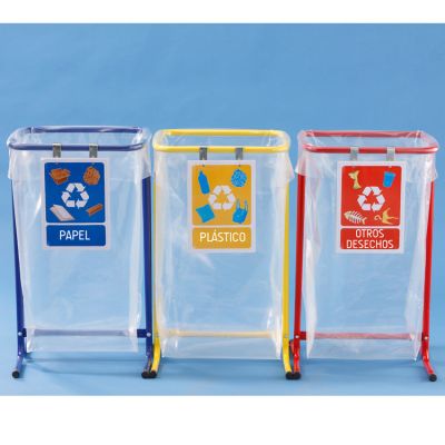 Soporte bolsas reciclaje