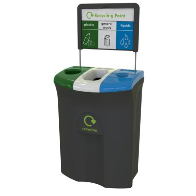 Papeleras de reciclaje Recycling Point 87 y 110 litros