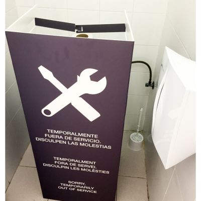 Cubre indoro -fuera de servicio-