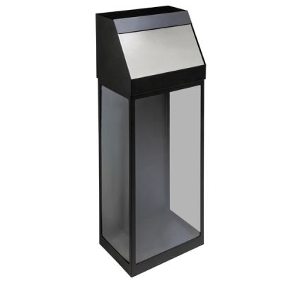 Papelera de seguridad Vigi View Sol 50 litros