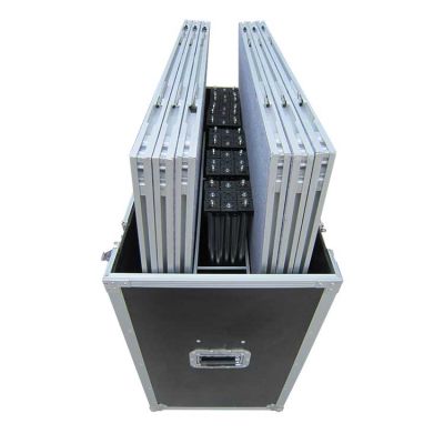 Carro de transporte para escenario Pop Up 6 plataformas