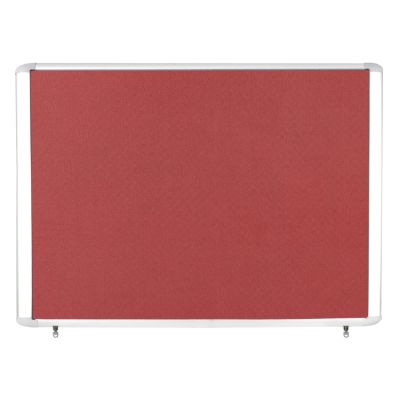 Tablero de información exterior tapizado Master II granate