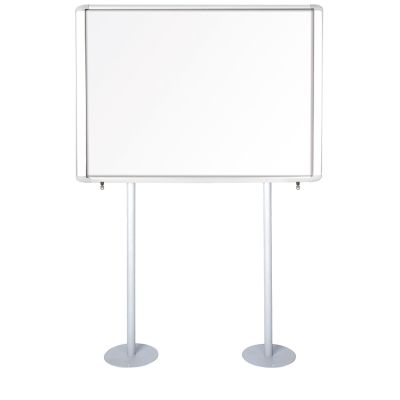 Vitrina de información para exterior lacada