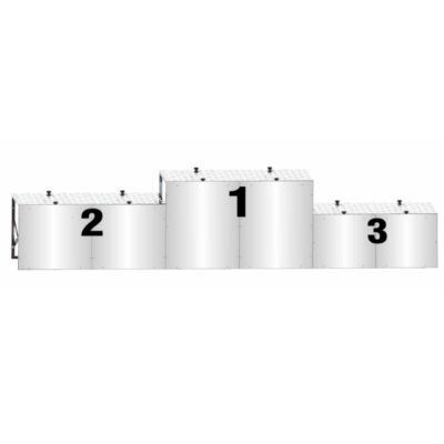 Podium entrega de premios doble Champion