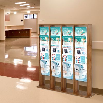 Porta revistas de madera