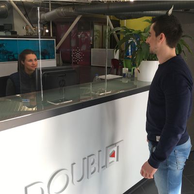 Pantalla protectora móvil Hygienicspeak