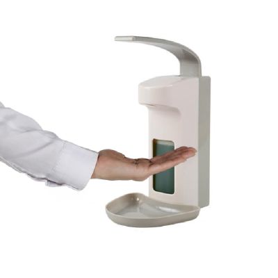 Punto de higienización con dispensador