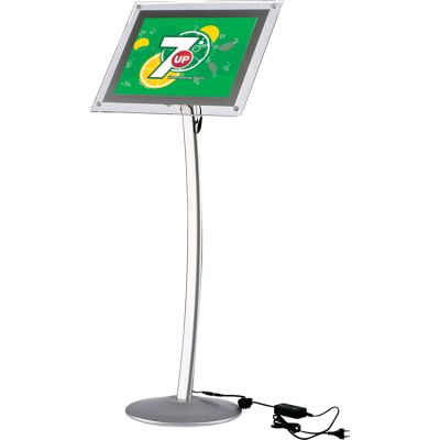 Expositor de pie curvo Lupi A4 y A3