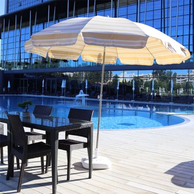 Parasol redondo personalizable 2,5 metros Resort