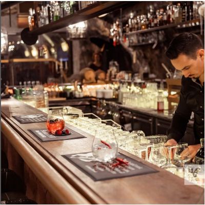 Alfombrilla publicitaria para hostelería PromoMat Bar