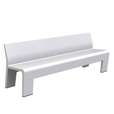 banco urbano hormigón