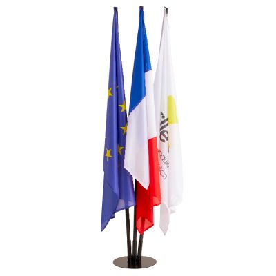 Bandera de interior con mástil Budget