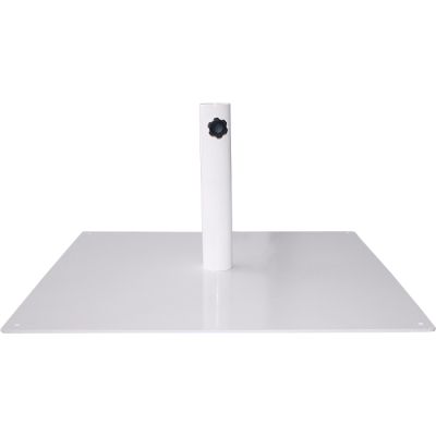 Base metálica lacada para parasoles Push, Resort y Wood