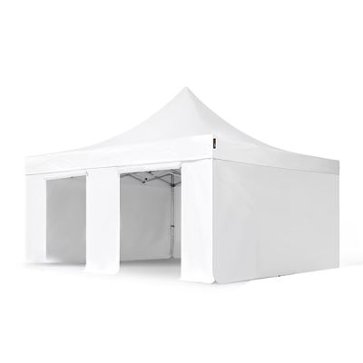 Carpa plegable alum 5x5 m completa blanco oferta