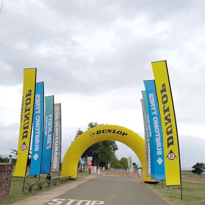 Kit banderola publicitaria Corner Tenso