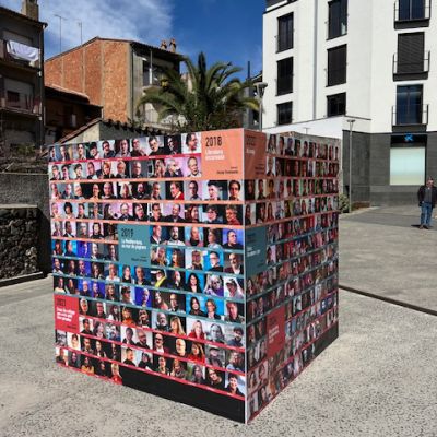 Cubo para eventos Inversa 2 x 2 metros