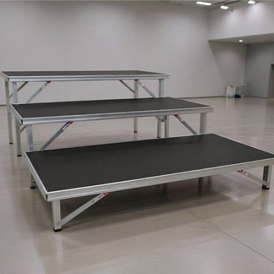 Escenario plegable antideslizante Optimo