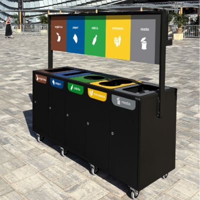 Papeleras de preselección Elba