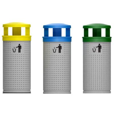 Papelera punto verde.