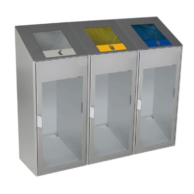 Papeleras de seguridad para aeropuertos, centros comerciales, etc