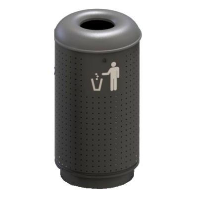 Papelera urbana Round 40 y 64 litros